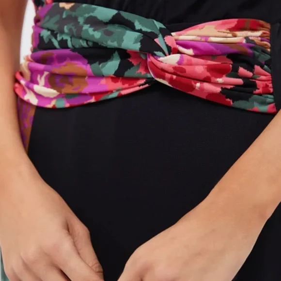 Tuckernuck Black and Floral Maxi Dress - Picture 5 of 6